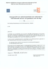diploma opleiding tlec vakdiploma transport
